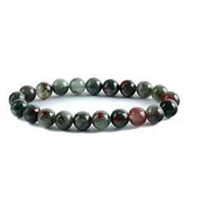 Blood Stone Bracelet - 10mm