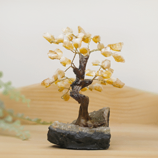 Citrine crystal tree