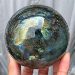 Labradorite Sphere- 200gms