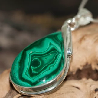 Malachite pendant